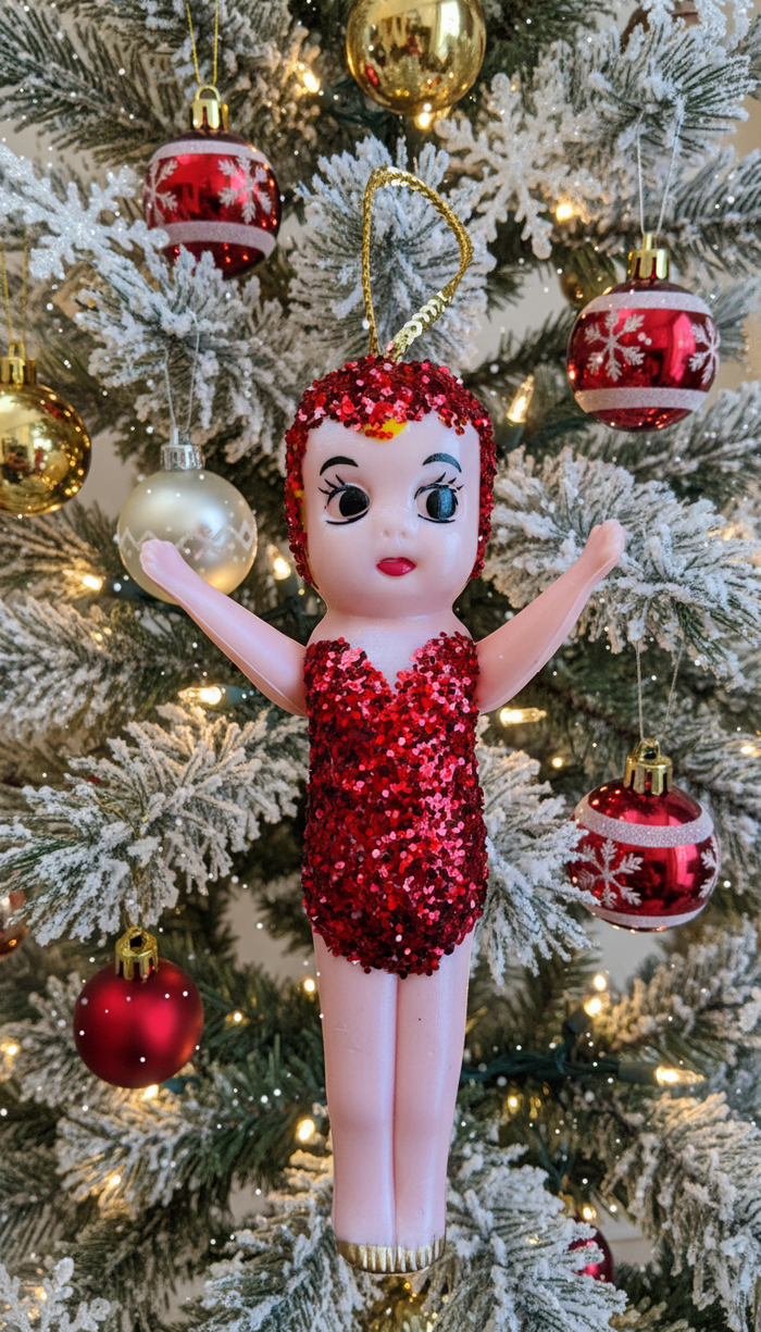 Christmas Kewpies Red