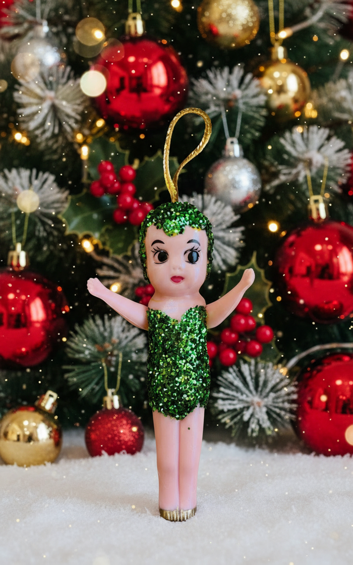 Christmas Kewpies Green
